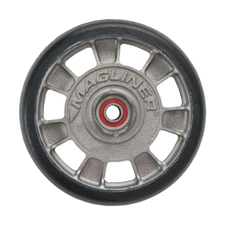 8 In. X 1-5/8 In. Hand Truck Wheel Mold-on Rubber With Sealed Semi-precision