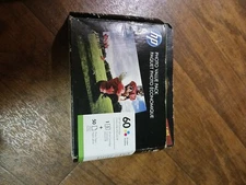 SEALED HP Photo pack:60 Tri-Color Ink & 50-sheet 4x6"Glossy Photo Papers Exp2015