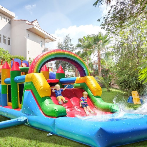 7.6x2.4x2.5m Commercial Grade Inflatable Obstacle Course Bounce House for Kids - Picture 4 of 11