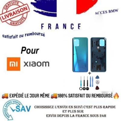 Cache Batterie (vitre Arrière) Bleu Pour Xiaomi Mi 10 Lite 5G - Neuf - Remplacement Pièce Téléphone