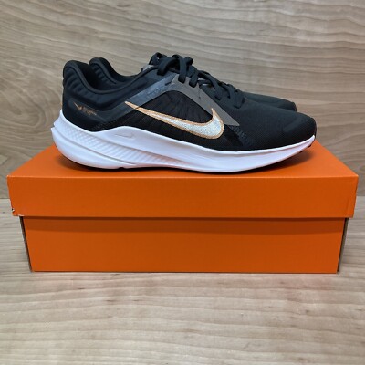 Nike Quest 5 Size 5.5 Gray Metallic Copper Shoes | eBay