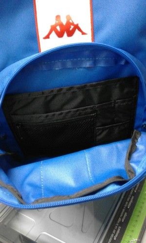 Zaino Kappa + astuccio Oval LOGO Kappa color bluette - Foto 7 di 10
