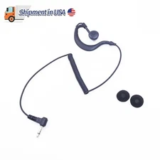 3.5mm Listen-Only Earbud Earpiece for Motorola & Kenwood Shoulder Speaker Mic
