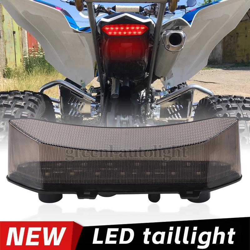 Smoked LED Taillight Brake Light For Yamaha Raptor 700R (06-18) & YFZ450R (09-18) ATV