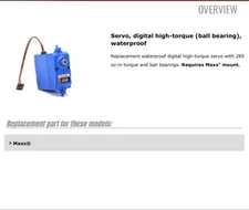 Traxxas 2090 High-Torque Ball Bearing Digital Servo NEW TRA2090