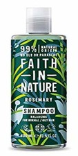 Image of Faith In Nature Natural Rosemary Shampoo, Balancing, Vegan Cruelty Free, 400ml,