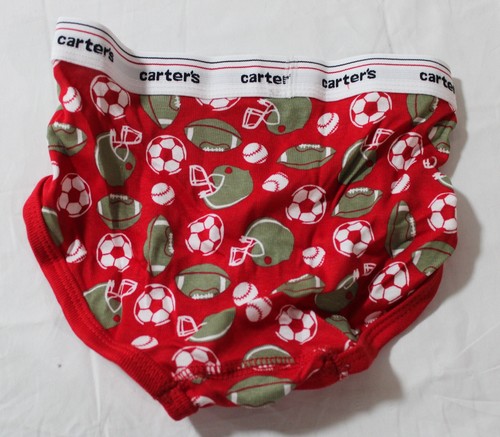 Carter's Boys' 7-Pack No-Pinch Cotton Briefs Underwear DH3 Multicolor 4/5 NWT - Picture 8 of 24