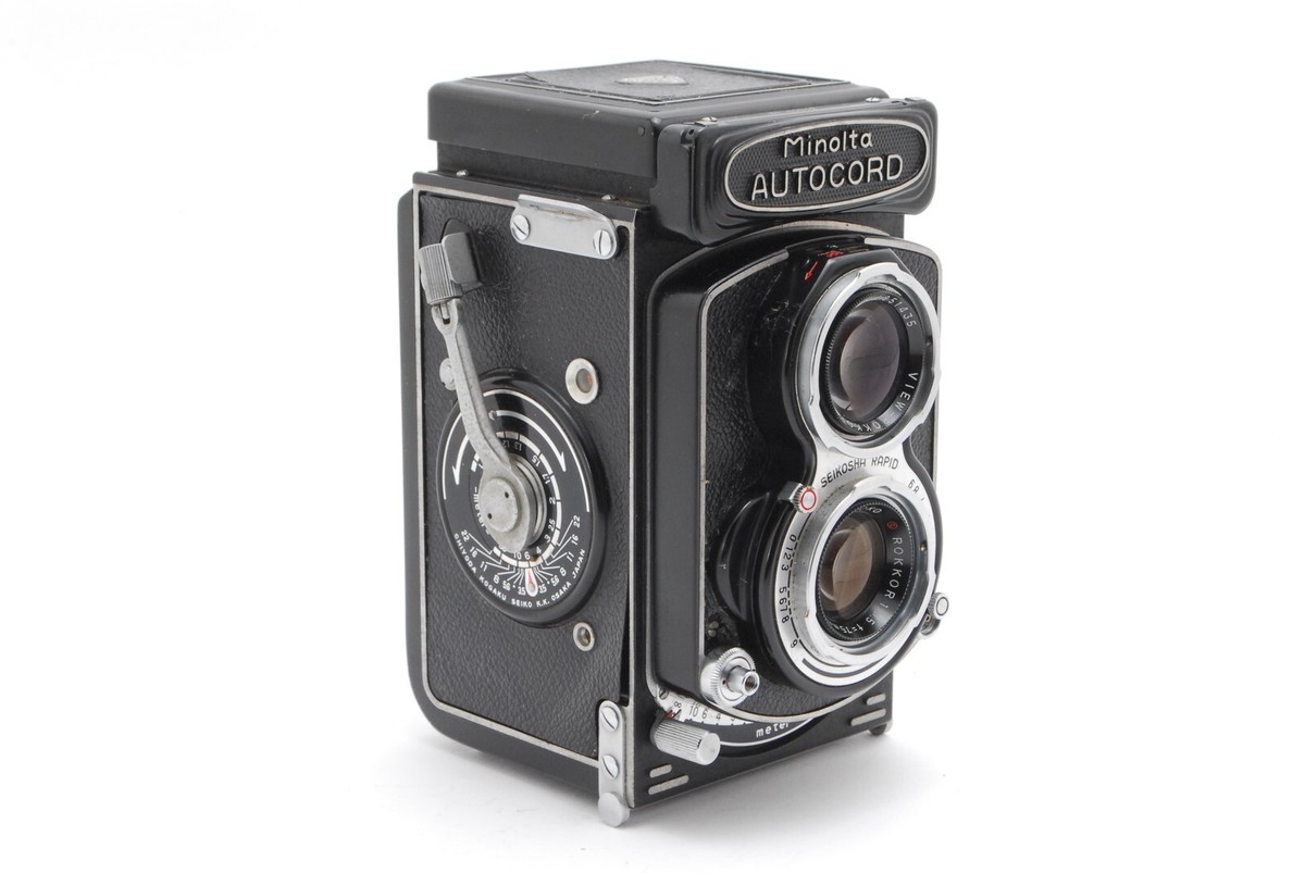 Near MINT] Minolta AUTOCORD TLR Film Camera Chiyoko Rokkor