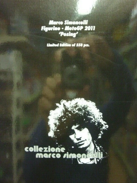 Minichamps 362 110058 figurina 1/6 Marco Simoncelli Moto GP 2011 Limited Edition - Immagine 3 di 3