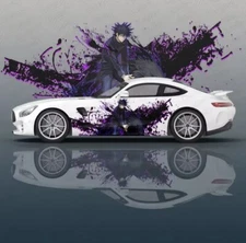 Itasha Custom Car Decals; Anime Inspired Car Decals; Itasha Side Decal,Both Side