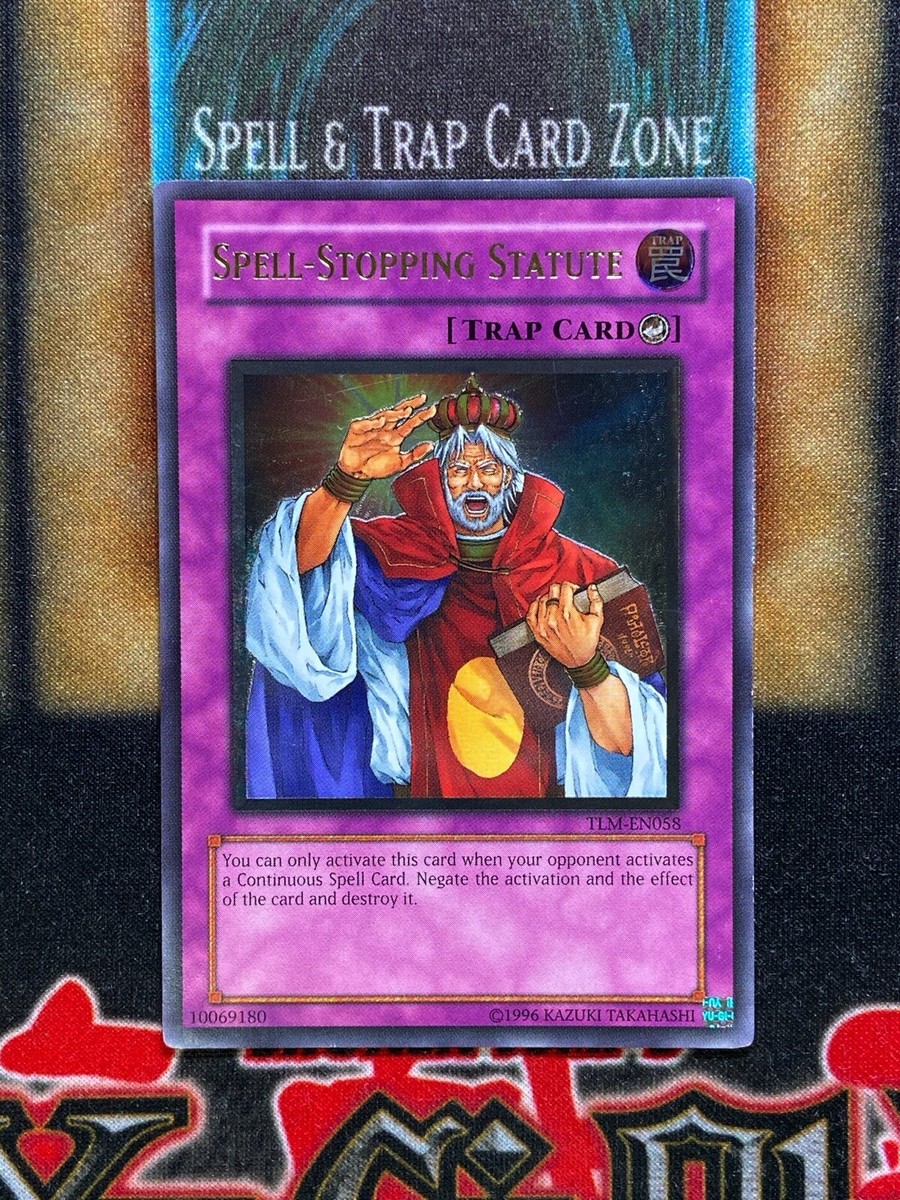 yugioh cards that negate spells and traps Yugioh Spell-Stopping Statute TLM-EN058 Ultimate Rare NM