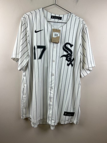 Nike Chicago White Sox Jersey #17 GARCIA Men's 2XL MLB Pinstripe White 2024 NWT