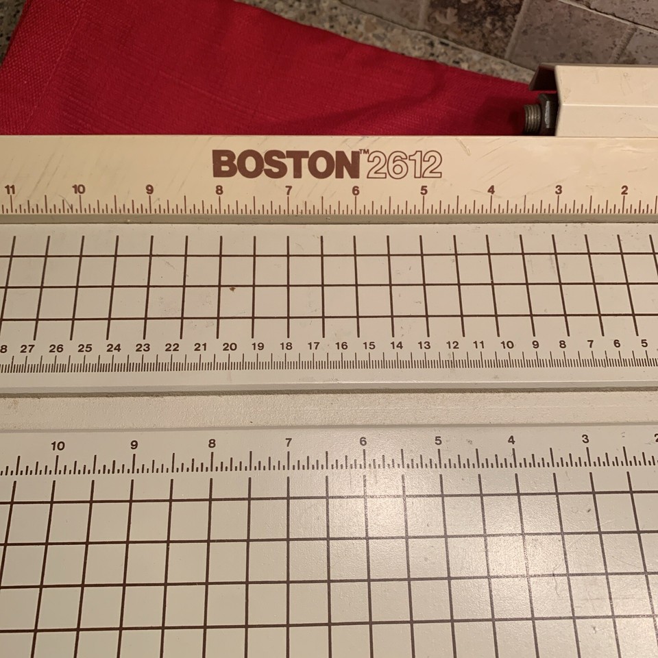 Boston TrimmerPaper Cutter261212" Paper CutterArts & Crafts eBay