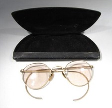 Vintage Bausch  Lomb Arcowire Frame Eyeglasses 1/10 12K Gold Filled C3854