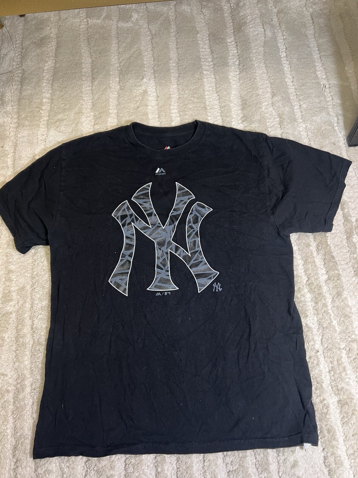 Masahiro Tanaka Shirt Adult Large Black Majestic New York Yankees MLB Baseball