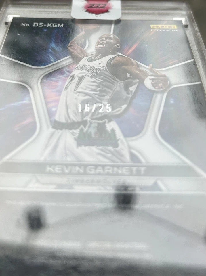 2022 Spectra Deep Space Kevin Garnett Auto Mojo /25 SP Wolves HOF Mint 💎🔥 - Image 3 of 3