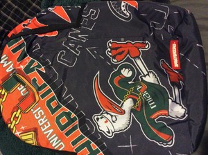 sprayground miami hurricanes backpack 