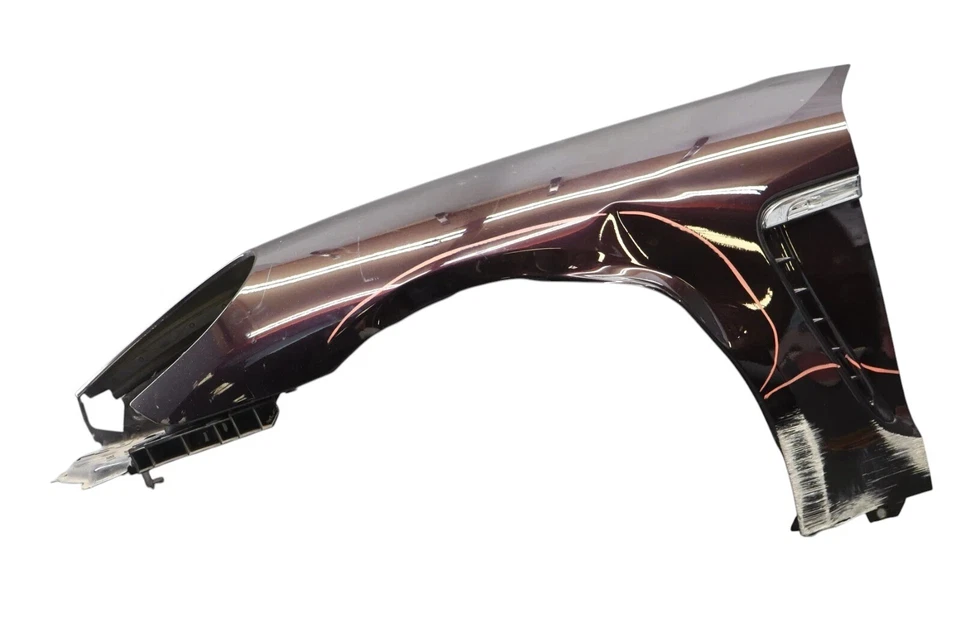 Conjunto de panel de cubierta de guardabarros delantero izquierdo Porsche Panamera 10-13 OEM Foto 3 de 4