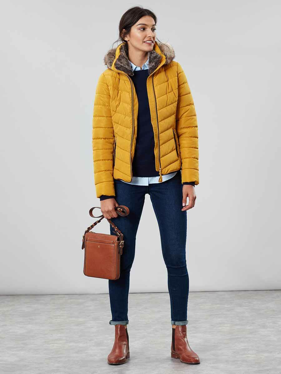 Joules Gosway Chevron Padded Jacket 