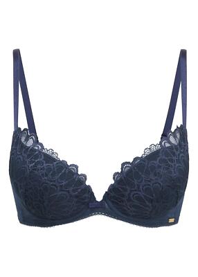 ''Top Qualiät'' Gossard sexy Swirl Push-Up BH dunkelpetrol/dunkelbau