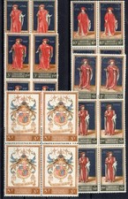 [G90.717] Belgium 1959 : 4x Good Set VF MNH Stamps in blocks - $60