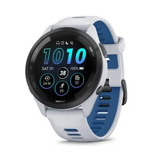 GARMIN Forerunner 265 Whitestone/Tidal Blue Smartwatch (010-02810-01)