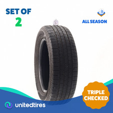 Set Of 2 Used 22560r17 Goodyear Reliant All-season 99v - 732