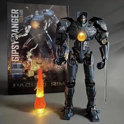 NECA Pacific Rim Series Gipsy Danger Figurine Model Ornament, Movable Statue