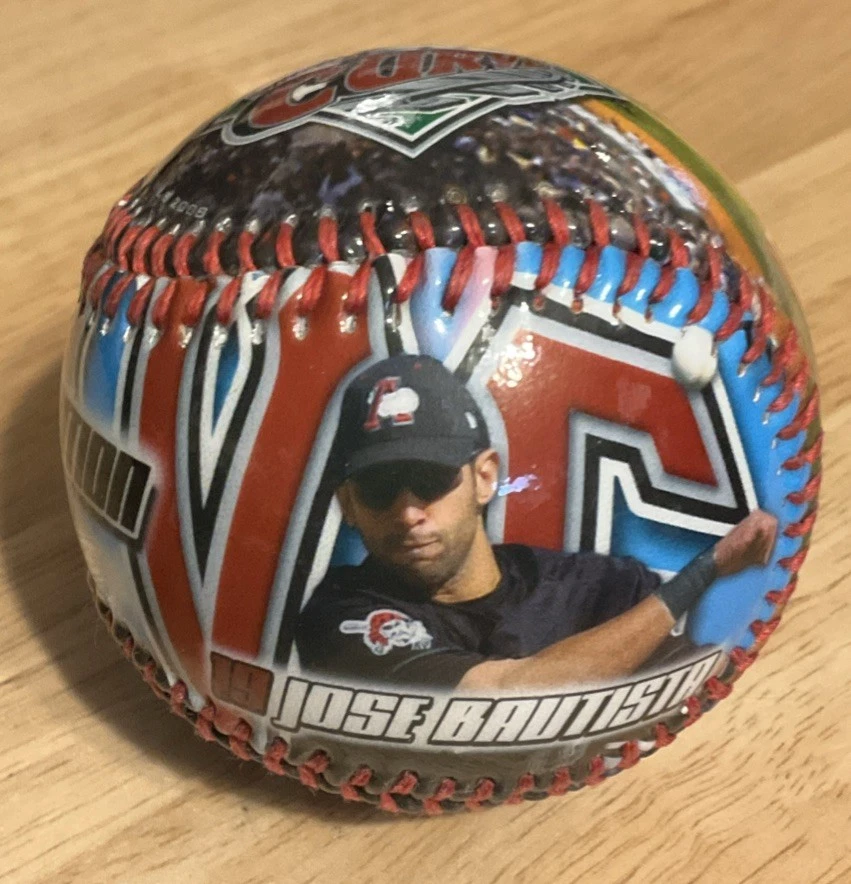 2008 Altoona Curve 10th Anniversary Ball #2 Nate McLouth/#19 Jose Bautista - Imagem 4 de 4