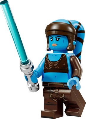LEGO Star Wars Aayla Secura Minifigure Jedi Master 75435 Battle of Felucia MTT
