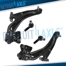 Front Lower Control Arms Ball Joint Tie Rods for 2013-2015 Chevy Spark Spark EV