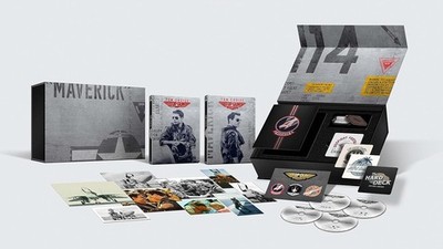 Top Gun + Maverick Superfan Collection inkl Marke 4K UHD Blu Ray Box NEU OVP