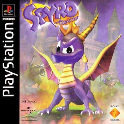 Spyro The Dragon - PS1 PS2 Playstation Game Only