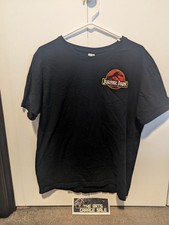Jurassic Park World Shirt Mens XL Big Logo T-Rex Dinosaurs