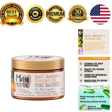 Curl Quench Coconut Oil Curl Smoothie 12 oz Curly Hair Styling Cream Silicone