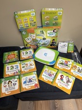 LEAP FROG 🔥 Electronic Leap Start 3D Childrens Learning Toy + Lot Of 8 Books