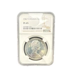 1967 Canada Silver $1 NGC PL 65 Certified 6079087-026 Uncirculated