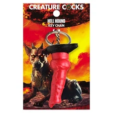 Hell Hound Mini Dildo Key Chain