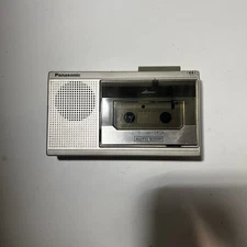 Panasonic RQ-341A Portable Desktop Cassette Voice Recorder Player dictation
