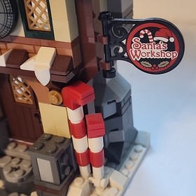 LEGO Creator Expert: Santa's Workshop 10245 Christmas Winter Village incomplete