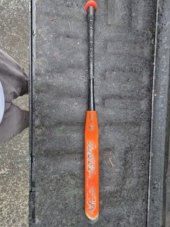 Miken DC 41 Supermax USSSA Composite Softball Bat Orange/Black 34" 26oz