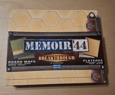Memoir '44 Game BREAKTHROUGH Expansion, Days of Wonder, ** BOARD MAPS ONLY **