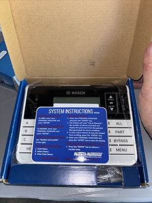 Bosch B920 Text Keypad W/ Function Keys New