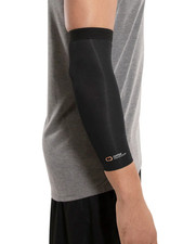 Copper Compression Elbow Sleeve Black Size XXL