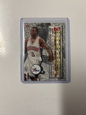 Allen Iverson 1996-97 Fleer Metal - Rookie Card, 76ERS. rookie card picture