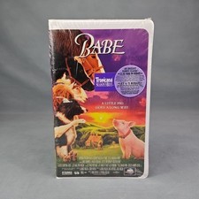 Babe VHS Tape Clamshell 1996 MCA Sealed w/ Watermark