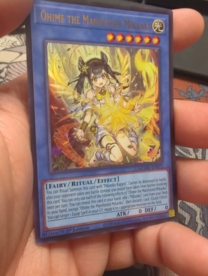 YuGiOh! Ohime the Manifested Mikanko MZMU-EN073 Ultra Rare 1st Edition Near Mint