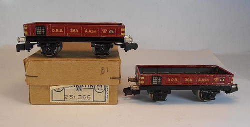 Märklin Spur 00 1/87 H0 Nr. 364 Niederbordwagen Klauenk. Typ 1 Vorkr. E-OVP#9782 | Condition: Gebraucht