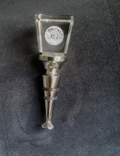 New -New York Mets Laser Etched Led Wine Stopper- Needs new batteries No Box