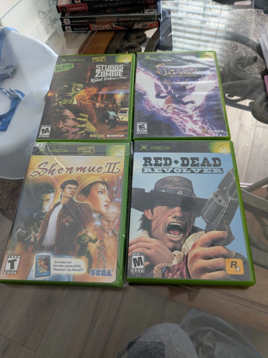 Jeu Xbox Red Dead Revolver Version PAL Complet En Boîte (n°8737S) - Etat Correct